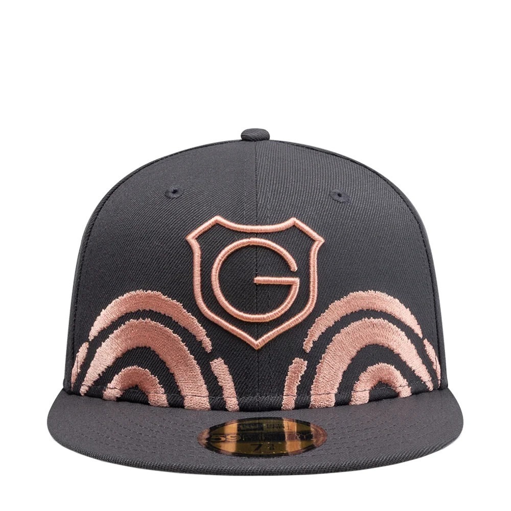 New Era® (SIZE 6 7/8) Chivas Iconic‎ ALT 59FIFTY Cap in Dark Grey/Coral